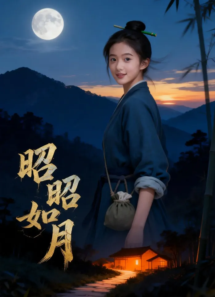 昭昭如月 poster