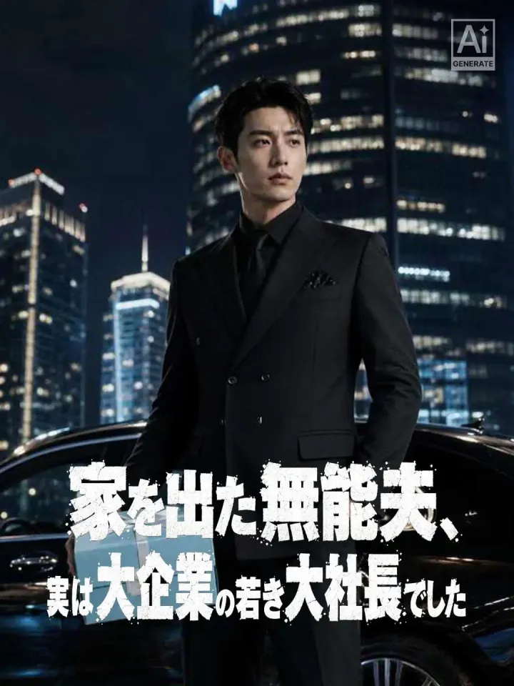 家を出た無能夫、実は大企業の若き大社長でした poster