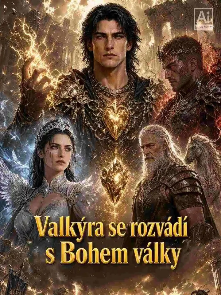 Valkýra se rozvádí s Bohem války poster