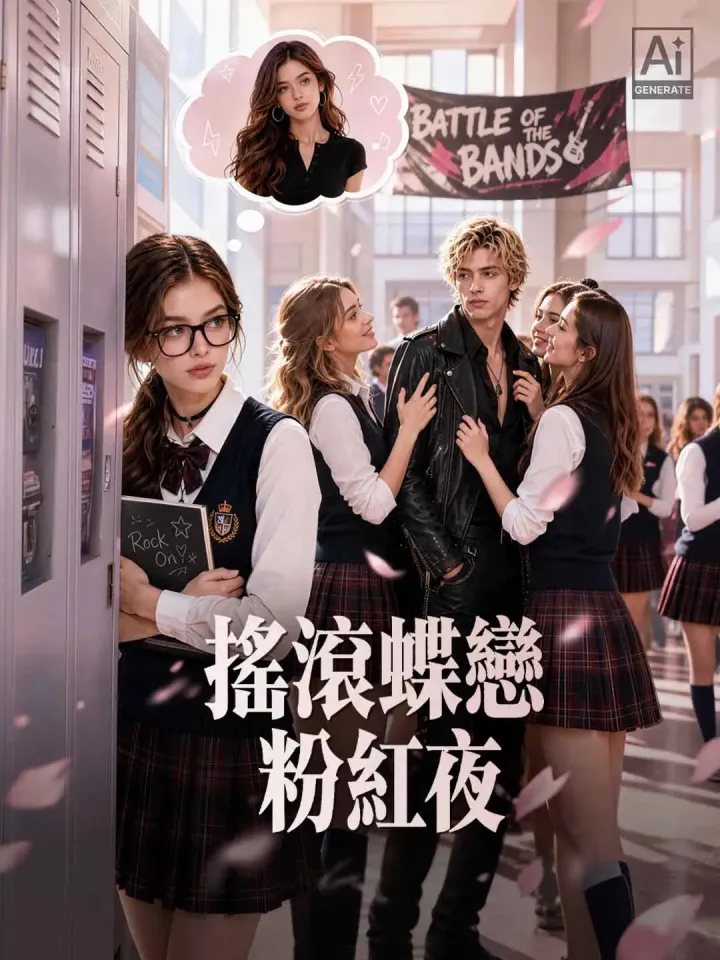 搖滾蝶戀粉紅夜 poster