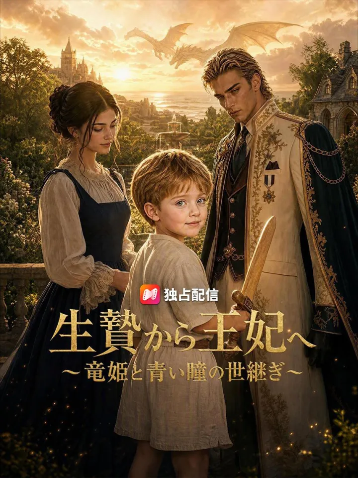 生贄から王妃へ~竜姫と青い瞳の世継ぎ~ poster