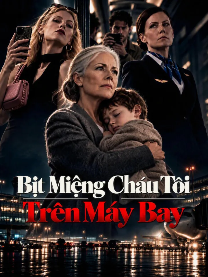 Bịt Miệng Cháu Tôi Trên Máy Bay poster