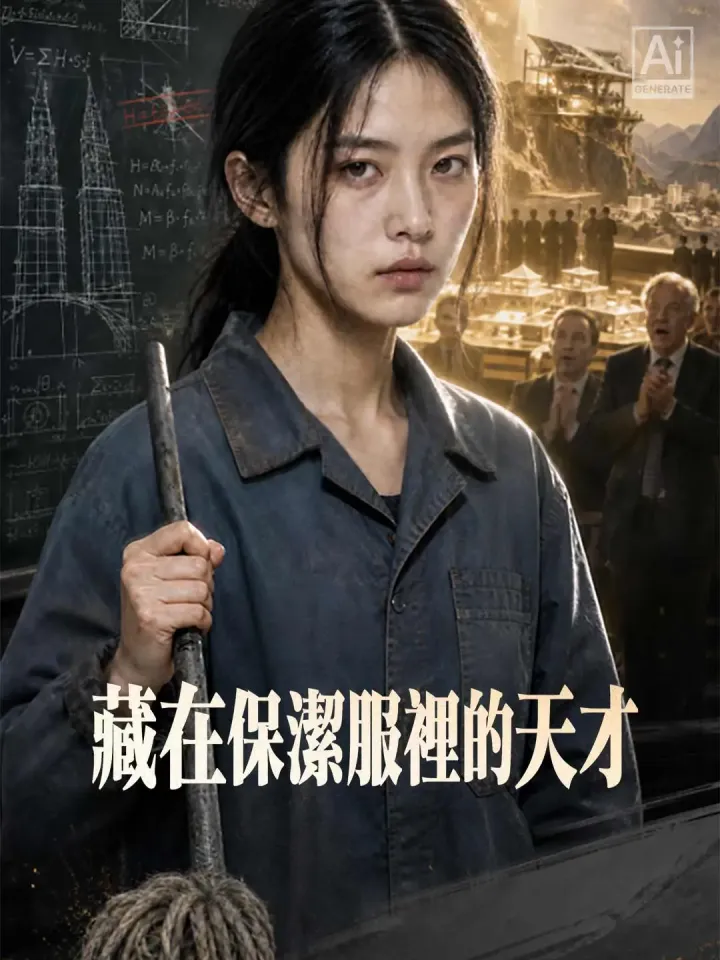 藏在保潔服裡的天才 poster